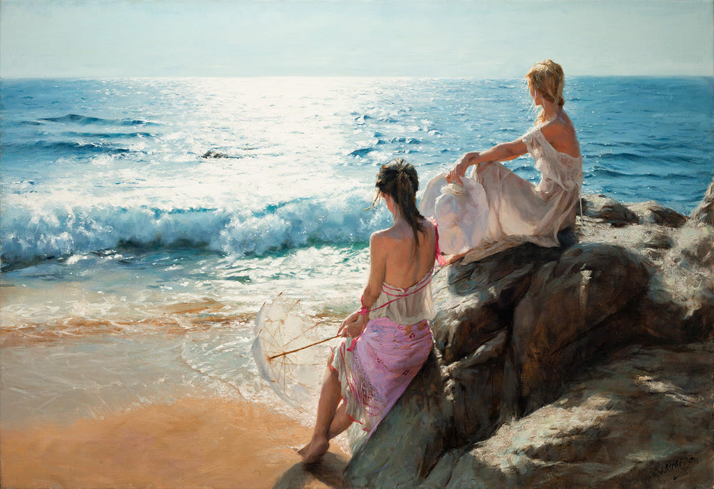 Afternoon on the Coast–by Vicente Romero–Limited Edition Print