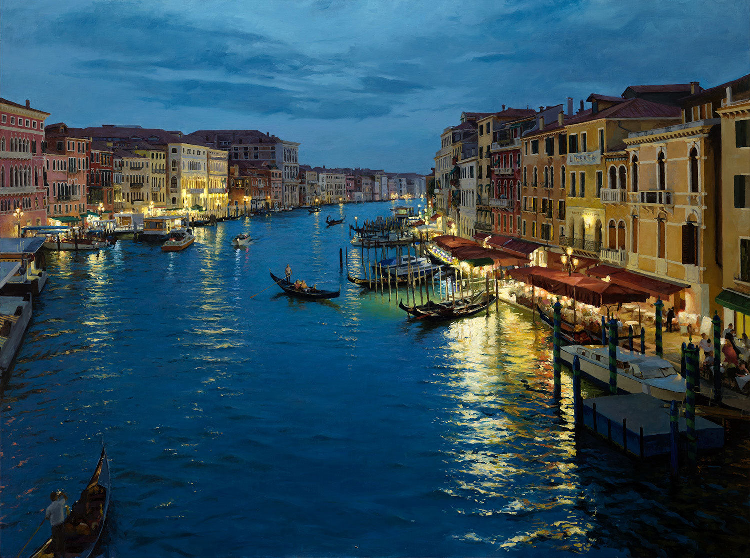 An Evening In Venice—By Vicente Romero—Limited Edition Print