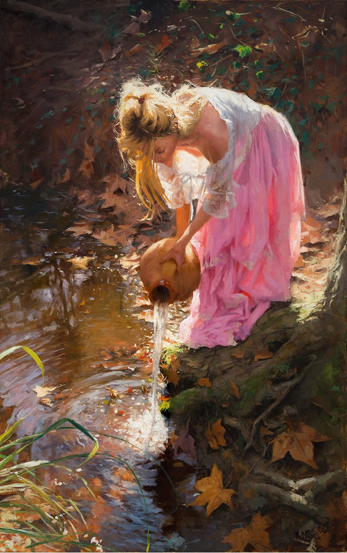 Along the Brook–by Vicente Romero–Limited Edition Print
