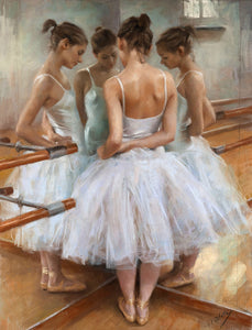 Reflections of a Dancer—by Vicente Romero—Limited Edition Print